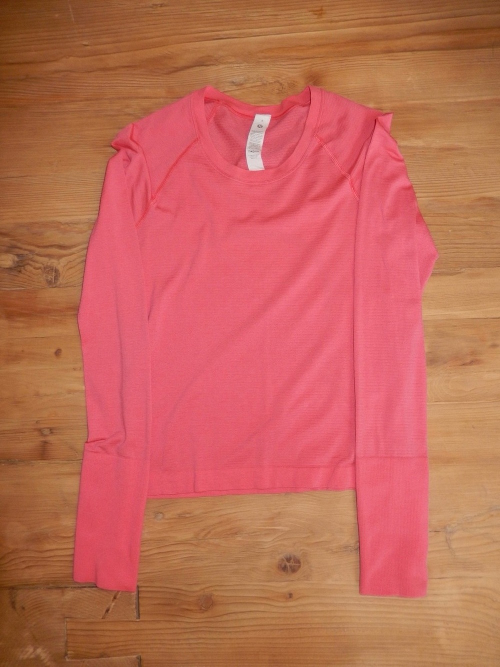 Lululemon Long Sleeve Active Top - Coral Pink